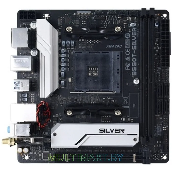 Материнская плата BIOSTAR B550T-SILVER Ver. 5.0